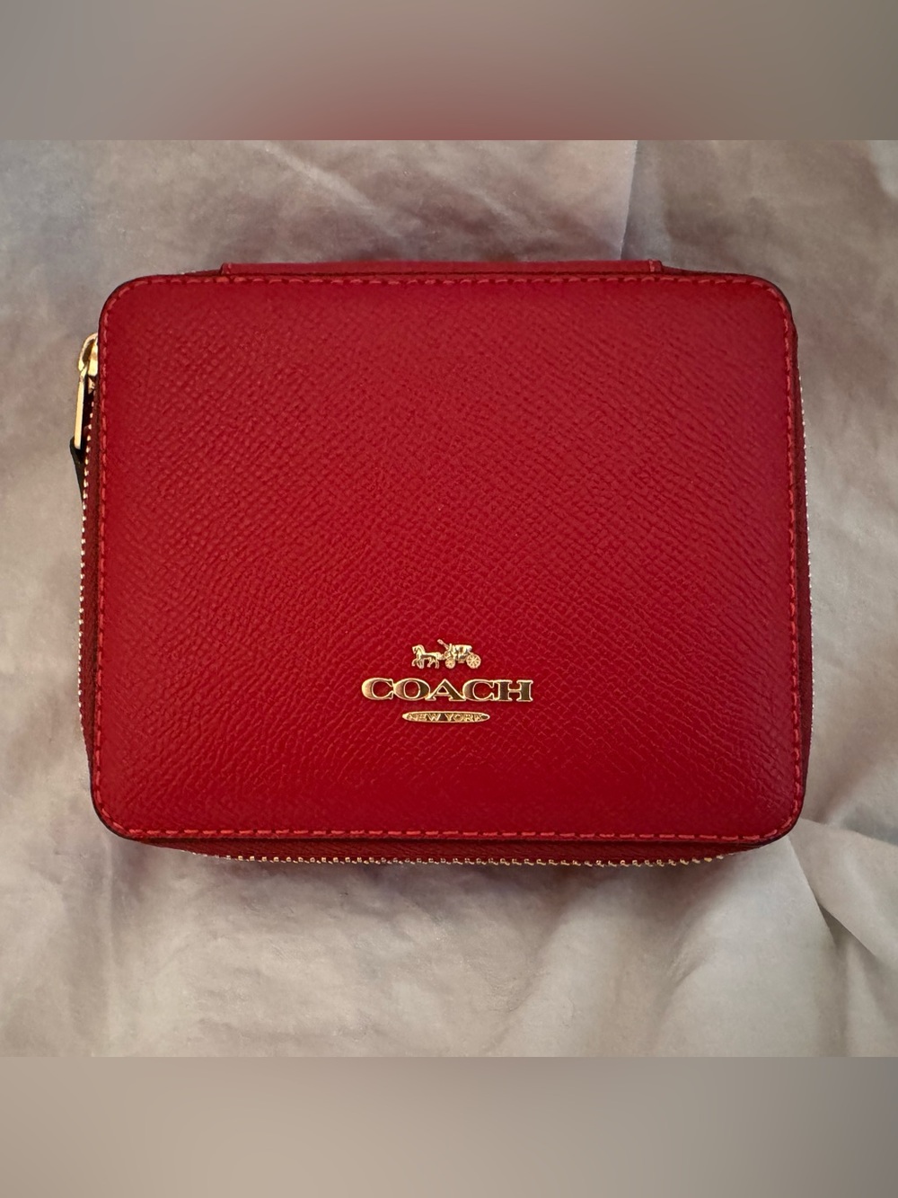Coach Travel Jewelry Box